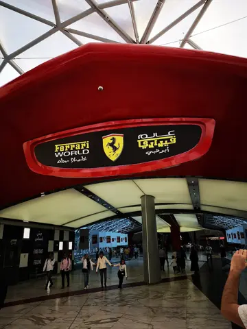 Ferrari World Abu Dhabi — Explore Ferrari World’s architecture and attractions.