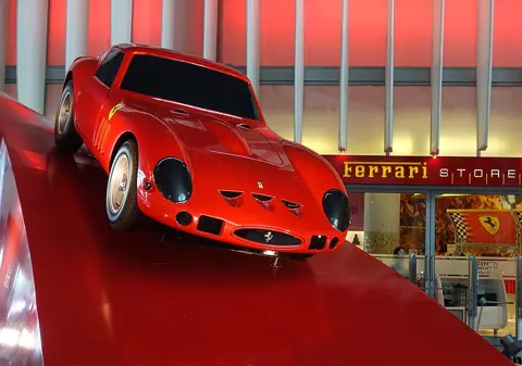 Ferrari World Abu Dhabi — A closer view inside the Ferrari World experience.