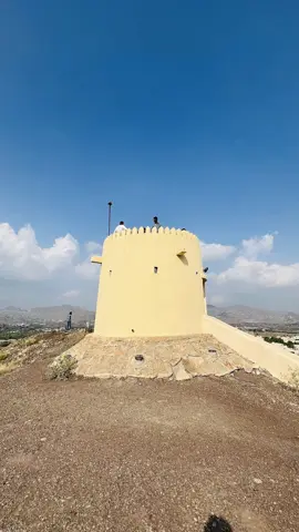 The watchtower at the top of Hatta Hill Park