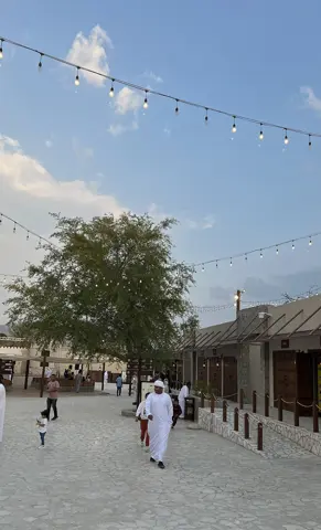 حتا ہیریٹیج ولیج کے اندر ایک صحن