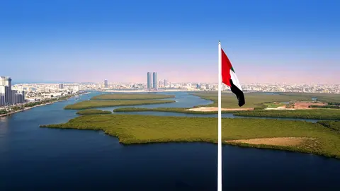 القواسم کورنیش — القواسم کورنیش کا فضائی منظر۔
