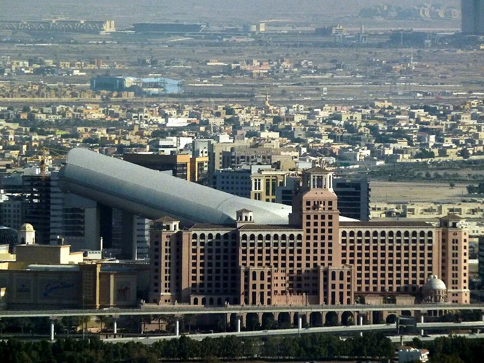 Kempinski Hotel Mall of the Emirates beside the Ski Dubai building