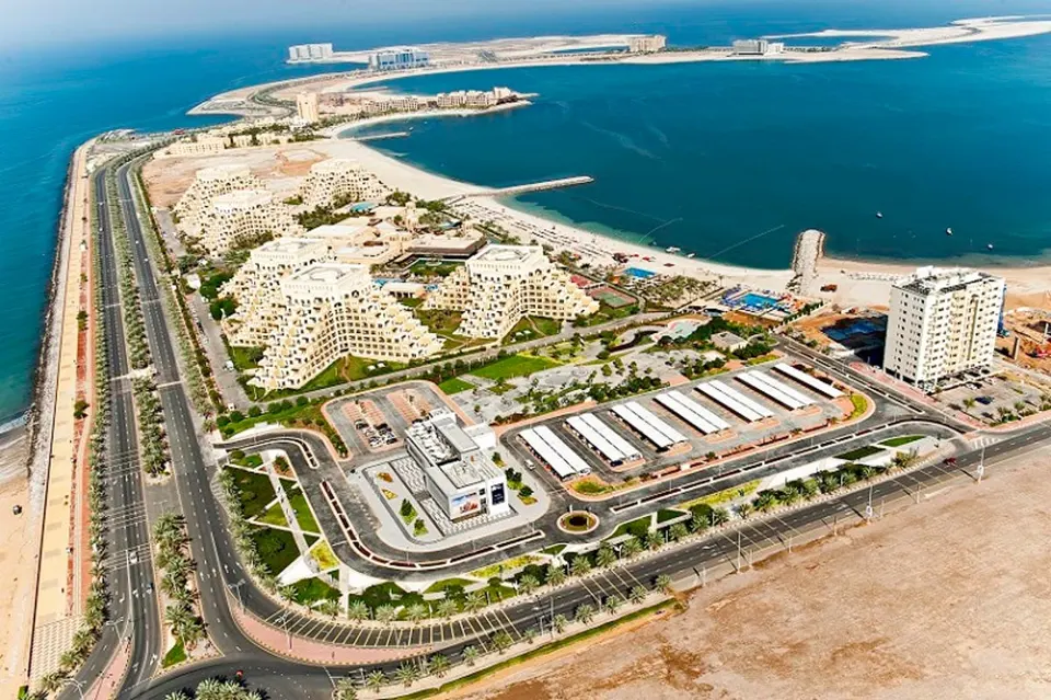 Rixos Bab Al Bahr exterior; archival aerial