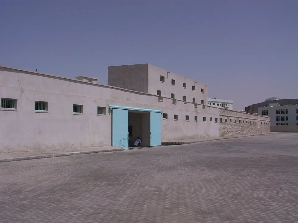 المحطہ میوزیم کے تاریخی قلعے کا بیرونی منظر