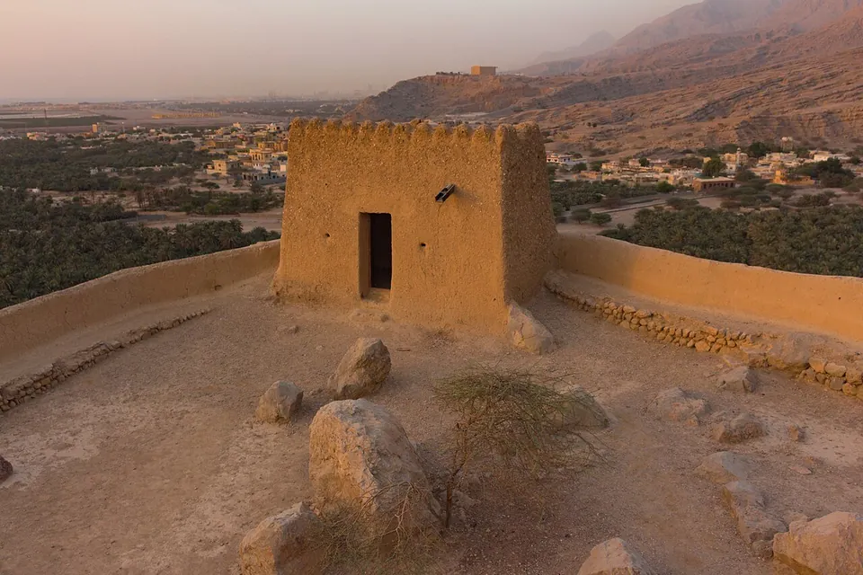 راس الخیمہ میں ضایہ قلعہ