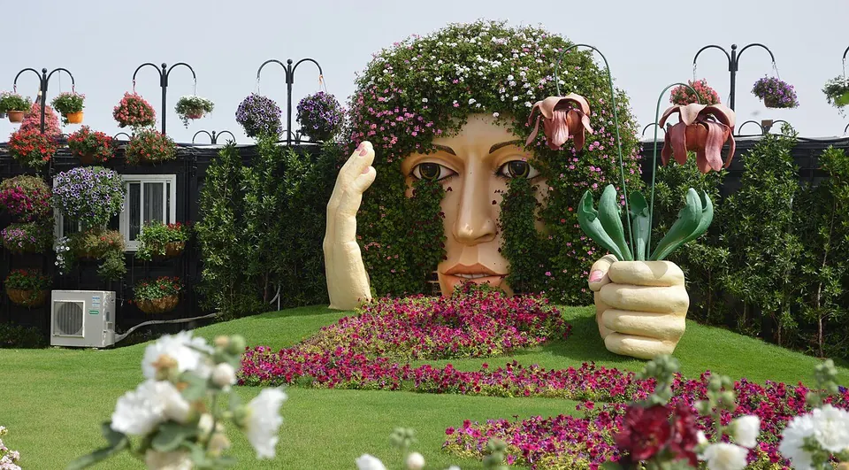 دبئی میں دبئی میریکل گارڈن