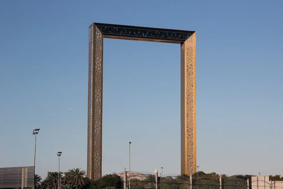 دبئی فریم کا بیرونی حصہ