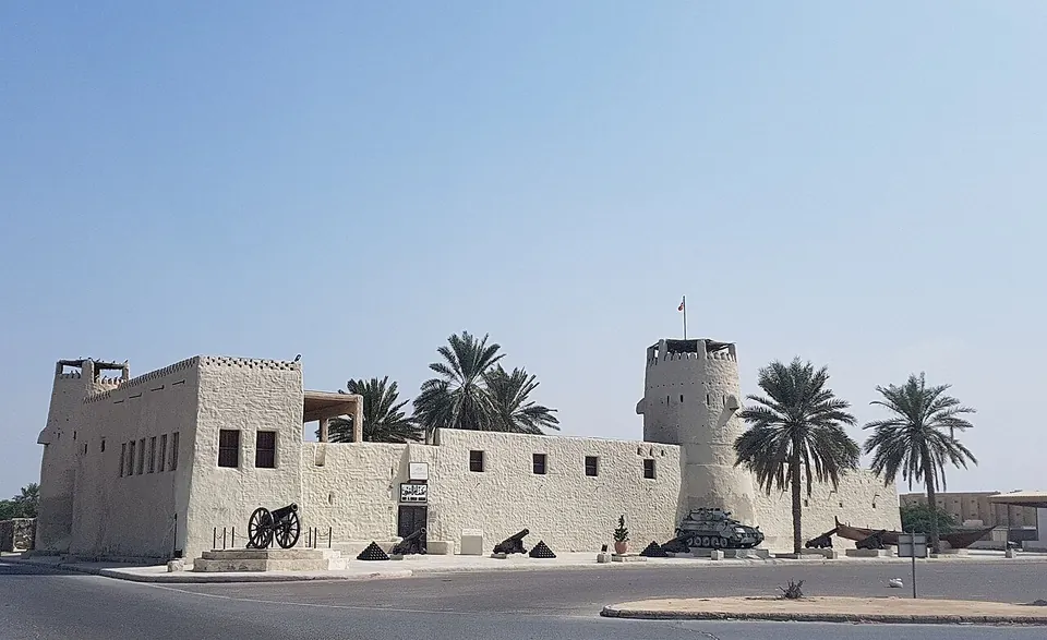 ام القیوین قلعہ میوزیم کا بیرونی منظر